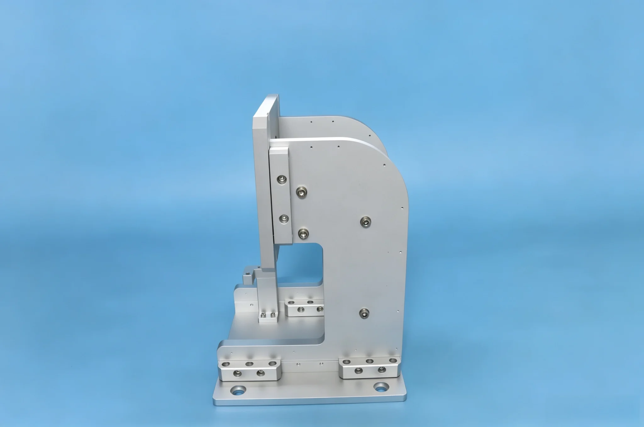 CNC Machined Aluminum Equipment Mounting Bracket Frame