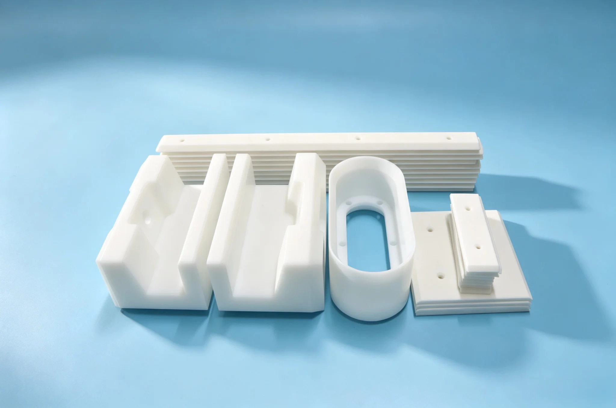 CNC teflon parts