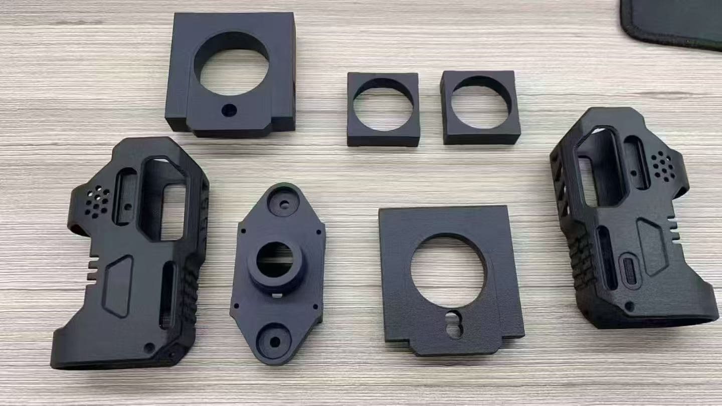 black nylon material