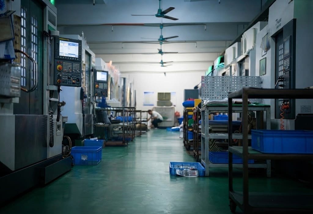 cnc products manufacturing factory