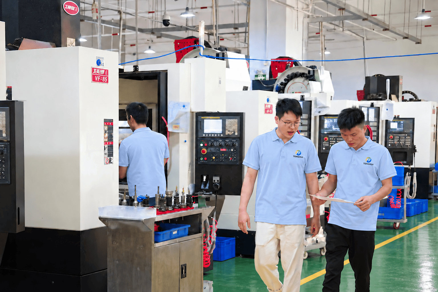 In-House CNC Machining Quality Control and Inspection Facility
